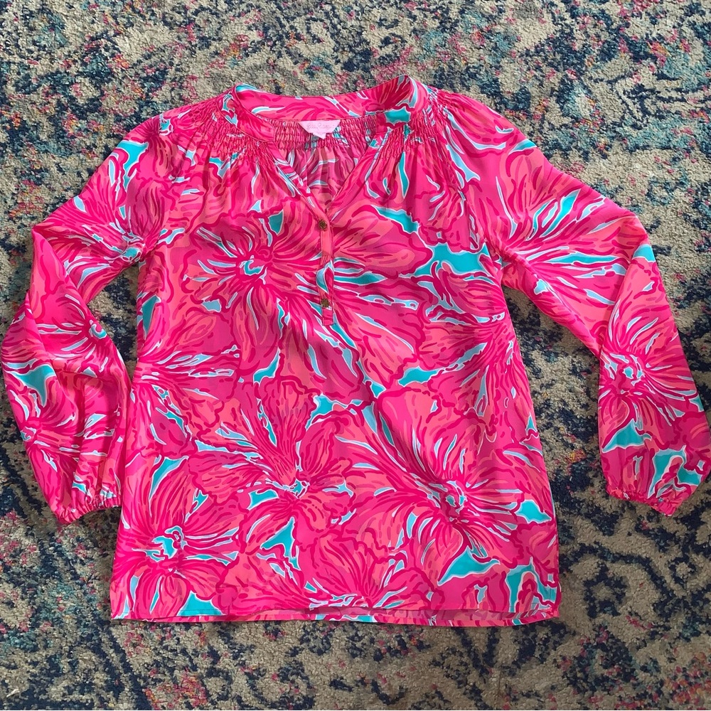 XS Lilly Pulitzer top